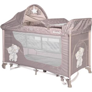 Patut Copii MOONLIGHT 2 Niveluri Balansoar String Hug Beige