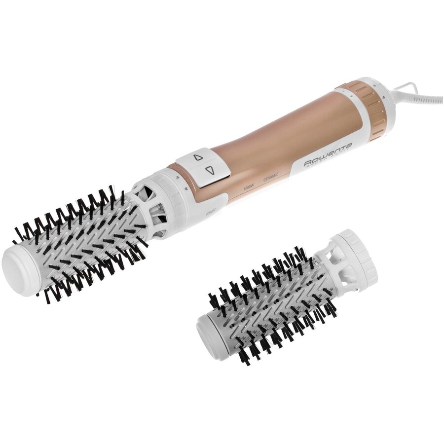 Perie Electrica Pentru Par Brush Activ Compact 1000W CF9520 Bronz/Alb