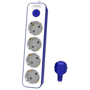 Prelungitor Cu Intrerupator 4 Cai 1.5 M Philips PH-CHP2145U