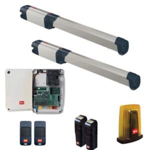 Kit automatizare porti batante max. 3m si 450 kg, 24v, deschidere rapida, uz intensiv, BFT PHOBOS BT B35 VELOCE