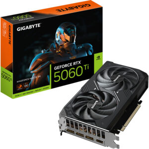 Placa Video GeForce RTX 5060 Ti WINDFORCE MAX OC 8GB GDDR7 128-bit DLSS 4.0