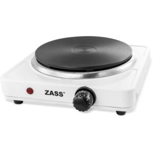 Plita Electrica ZHP06A 1 Zona de Gatit Diametru 185MM Termostat Reglabil Putere 1500W Alb