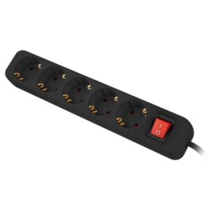 Prelungitor Lanberg 5 prize negru PS1-05F-0300-BK