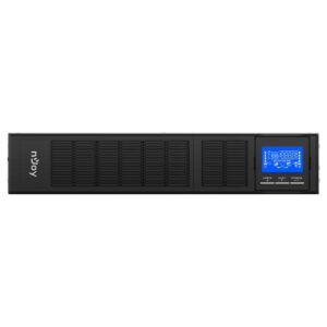 UPS nJoy Balder 3000, 3000VA/ 3000W, On-line, LCD Display, Montare Rack/Tower, 8 Prize IEC 13 1x IEC C19, Dubla conversie, Plaja PWUP-OL300BA-AZ01B