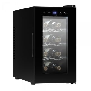 Racitor Vinuri SRV25CR8 21L 8 Sticle Clasa E Black