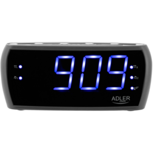 Radio AD 1121 S Alarma Ceas AM/FM Negru