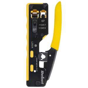 Cleste Sertizare PASSTHROUGH mufe internet RJ45 / RJ12 PASS-THROUGH REBEL RB-1006
