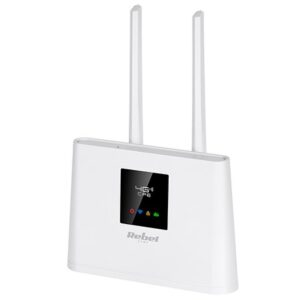 Router wireless 4G LTE cu slot cartela SIM, 2 antene, LAN, Rebel RB-0702