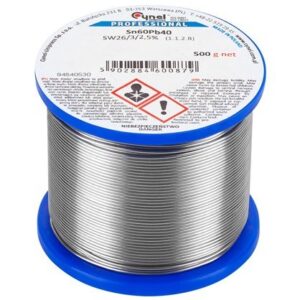 Rola Fludor SN60PB40 Cynel 1.5mm 500g Gri