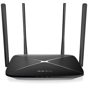 Router Wireless Dual Band Ac1200 4 Antene Mercusys Negru