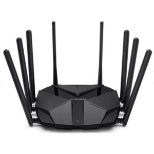 Router Wireless MR90X 6000Mbps 3x LAN Gigabit 1x WAN 2.5 Gigabit Dual Band AX6000 Wi-Fi 6 Negru