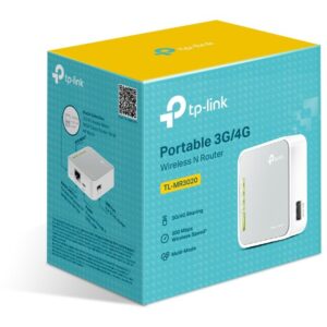Router wireless TL-MR3020 3G/3.75G portabil, 150Mbps, Portabil, Alb