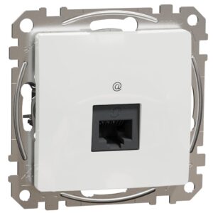 Priza date RJ45 Cat6 UTP Schneider Sedna Design SDD111461, alb