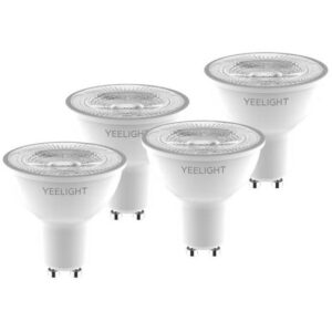 Set 4 Becuri Lumina Calda 2700K 4.8W 350lm Wi-Fi White