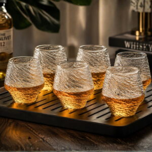 Set 6 pahare whiskey Twisted