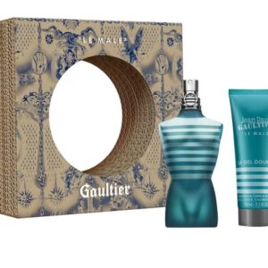 Set Cadou Jean Paul Gaultier Le Male, Apa de Toaleta, Barbati (Continut set: 75 ml Apa de Toaleta + 75 ml Gel de dus)