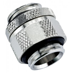 Adaptor G1/4inch Tata la G1/4inch Tata Rotativ Argintiu