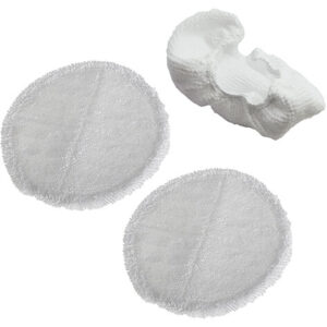 Set Lavete de Rezerva pentru Mopul cu Aburi AD 7052 Alb