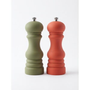 Set Rasnite Sare si Piper 17cm Rosu/Verde