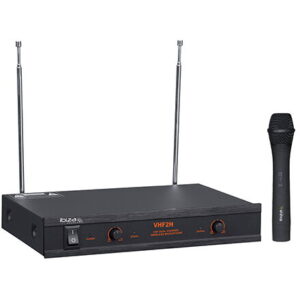 Sistem 1 Microfon Fara Fir 1 Receptor Negru