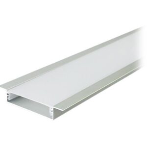 Profil aluminiu pentru banda LED 2M 40MM x 10MM - argintiu V-TAC SKU-24101