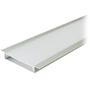Profil aluminiu pentru banda LED 2M 50MM x 10MM - argintiu V-TAC SKU-24103