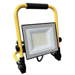 Reflector LED 50W 4000K cablu 3M + stand cip CREE - NEGRU/GALBEN V-TAC SKU-242186