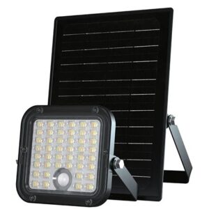 Reflector LED solar 30W 4800LM 3IN1 - negru V-TAC SKU-24277