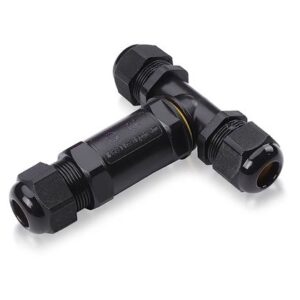 Conector terminal t 8-12MM IP68 - negru V-TAC SKU-5978