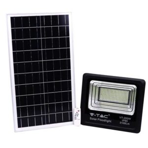 Reflector LED 40W 6000K cu incarcare solara V-TAC SKU-94026