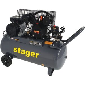 Compresor aer HM-V-0.25/100L, 100L, 8bar,
