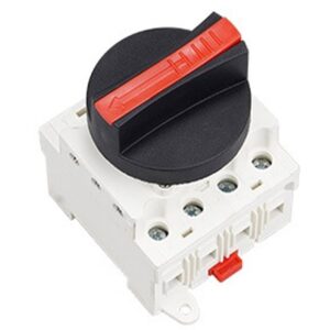 Comutator izolator DC fotovoltaic STPV-40.F, 4 Poli, 32A, 1200V DC, montaj sina DIN pentru panouri solare SINOTIMER STVP-40F