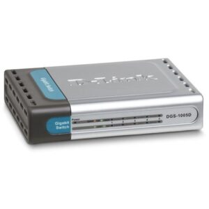 Switch DGS-1005D - 5 ports, 10/100/1000Mbps