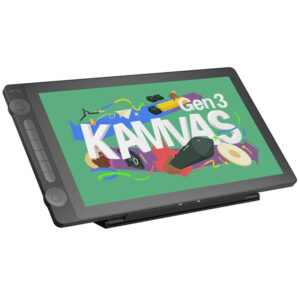 Tableta Grafica Kamvas 16 (Gen 3) Display IPS 15.8Inch QHD Stylus cu Tehnologie PenTech 4.0 Negru
