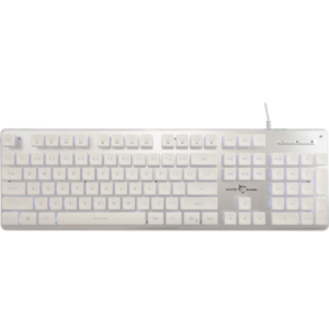 Tastatura Gaming cu Fir TACHI USB 2.0 Layout US ILuminare White LED Alb