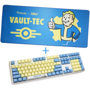 Tastatura Ducky x Fallout Vault-Tec Limited Edition One 3 Gaming + Mousepad MX-Silent-Red