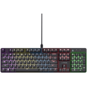 Tastatura Mecanica GXT 871 Zora LED RGB 104 Taste USB-A Negru