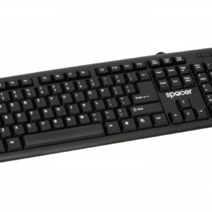 Tastatura QWERTY 104 keys, anti-spill, USB SPKB-520