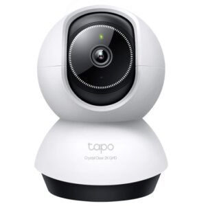 Camera Wi-Fi pentru interior TP-LINK TC72, 2K QHD (4MP), lentila 4mm, IR 9m, microfon, difuzor, alarma audio luminoasa