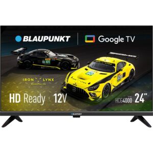 Televizor 24inch 60cm LED HD Ready DVB-T2/C/S2 Smart TV WiFi Blyetooth 2xHDMI 2xUSB 60Hz Negru