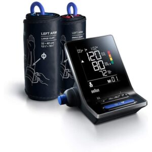 Tensiometru Pentru Brat ExactFit ™ 5 BUA6350 Bluetooth 2 Mansete Incluse S-M/ L-XL Negru