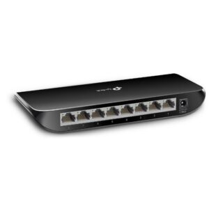 Switch 8 porturi TP-Link TL-SG1008D, Gigabit, desktop, plastic