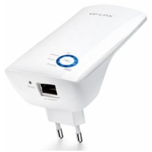 Wireless Range Extender TP-link TL-WA850RE, N300, Wall Plugged, 2.4GHz, 2 antene interne, 1 port LAN/WAN