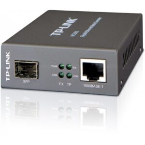 Convertor TP-LINK MC220L, RJ45 1000M la slot SFP 1000M, MiniGBIC, 10km