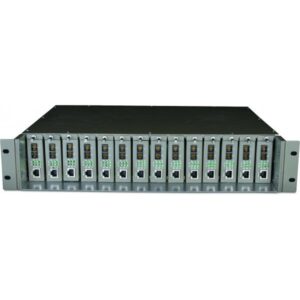 Sasiu rackabil 14-sloturi TP-LINK TL-MC1400, 19 inch, sursa AC,