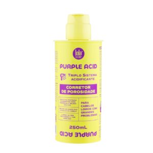 Tratament acidifiant cu pigment violet pentru par blond Purple, Lola Cosmetics (Gramaj: 250 ml)