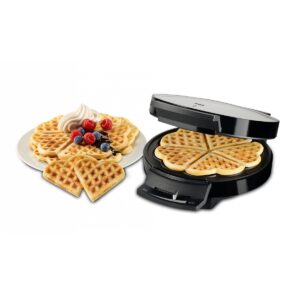 Waffle Pleasure - Aparat de preparat vafe, inox, 1000W