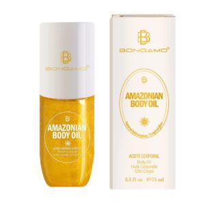 Ulei de corp cu efect iluminator Bongamo Amazonian, 75 ml
