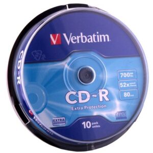CD-R Verbatim 10 bucati, 52x, 700MB