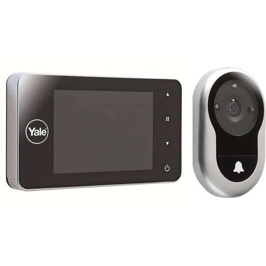 Vizor electronic cu inregistrare 4 inch Argintiu